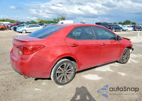 2017 Toyota Corolla L z USA, uszkodzony, nr VIN 2T1BURHE6HC915230